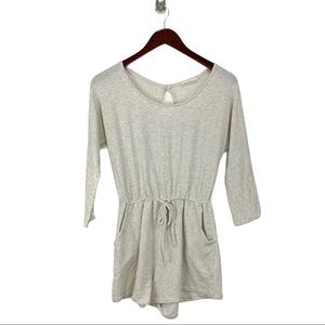 Illa Illa- Heathered Ivory Lounge Romper